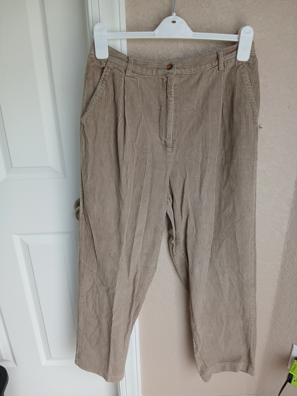 Rafaella Men's Corduroy Pants in Taupe